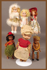 ADVERTISING PREMIUM DOLLS FROM THE CAROL STOVER COLLECTION.