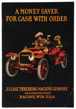 J.I. CASE THRESHING MACHINE CO. 1911 CATALOGUE WITH STICKPIN.