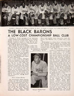 1944 "NEGRO BASEBALL PICTORIAL YEAR BOOK" LOADED W/HOF MEMBERS.