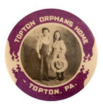 OUTSTANDING AND EARLY ORPHANAGE BUTTON.