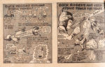 "BUCK ROGERS ADVENTURE BOOK" DAISY BOOKLET WITH COMIC STRIPS.