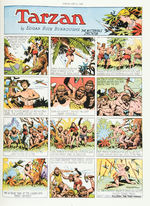 "BURNE HOGARTH'S THE GOLDEN AGE OF TARZAN 1939-1942" SIGNED LIMITED EDITION HARDCOVER AND PRINT.