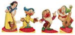 "SNOW WHITE AND THE SEVEN DWARFS" MECHANICAL VALENTINE'S DAY CARD SET.