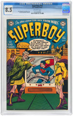 "SUPERBOY" #14 MAY-JUNE 1951 CGC 8.5 VF+.