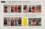 "1961 COLLEGEVILLE COSTUMES" RETAILER'S CATALOG & INSERTS.