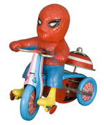 SPIDER-MAN ON TRICYCLE MARX WIND-UP.