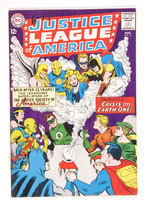 JUSTICE LEAGUE OF AMERICA #21 AUGUST 1963 DC COMICS.