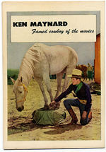 KEN MAYNARD WESTERN #1 SEPTEMBER 1950 FAWCETT PUBLICATIONS.