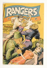 RANGERS #24 AUGUST 1945 FICTION HOUSE MAGAZINES.