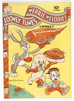 LOONEY TUNES MERRIE MELODIES #14 DECEMBER 1942 DELL PUBLISHING VANCOUVER COPY.