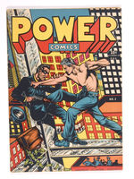 POWER COMICS #1 1944 HOLYOKE PUBLISHING/NARRATIVE PUBLISHING.