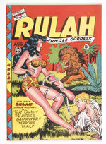RULAH JUNGLE GODDESS #17 AUGUST 1948 FOX FEATURES SYNDICATE.