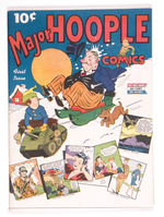 MAJOR HOOPLE COMICS #1 1942 NEDOR PUBLISHING CARSON CITY COPY.