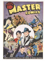 MASTER COMICS #53 AUGUST 1944 FAWCETT COMICS MILE HIGH COPY.
