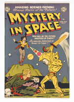MYSTERY IN SPACE #8 JUNE JULY 1952 DC COMICS OKAJIMA COPY.