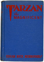"TARZAN THE MAGNIFICENT" EDGAR RICE BURROUGHS SIGNED FIRST EDITION BOOK.