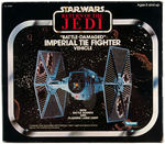 "STAR WARS: RETURN OF THE JEDI - IMPERIAL TIE FIGHTER" BOXED VEHICLE & "IMPERIAL TIE FIGHTER PILOT."