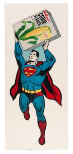 KELLOGG'S SUPERMAN HANGING ADVERTISING SIGN.