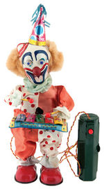 "BLINKY THE CLOWN" BOXED BATTERY-OPERATED TOY.