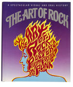 "THE ART OF ROCK" MULTI-ARTIST SIGNED PRESENTATION BOOK.