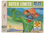 "THE OUTER LIMITS JIGSAW PUZZLE" BOXED TRIO.