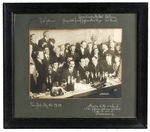 “SIGNING OF THE ARTICLES OF THE JEFFRIES-JOHNSON CONTEST” FRAMED PHOTO.