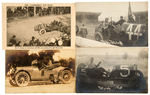 PRE-1920 RACECAR REAL PHOTO POSTCARDS.