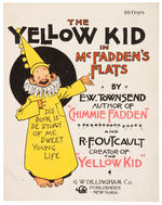 "THE YELLOW KID IN McFADDEN'S FLATS" ADVERTISING FLYER.