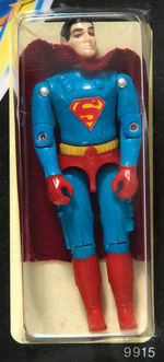 SUPERMAN “SUPERHERO” ACTION FIGURE ON G.I. JOE CARD.