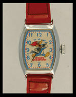 "WOODY WOODPECKER WRIST WATCH" BY INGRAHAM BOXED WITH TAG.