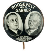“ROOSEVELT AND GARNER” CLASSIC 1932 JUGATE BY BASTIAN.