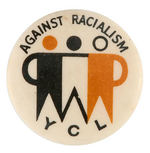 FOUR UNCOMMON 1960s CIVIL RIGHTS BUTTONS.