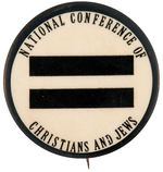 FOUR UNCOMMON 1960s CIVIL RIGHTS BUTTONS.