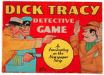 "DICK TRACY DETECTIVE GAME."