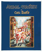 CARL BARKS "ANIMAL QUACKERS" LIMITED EDITION BOOK & MATCHING SIGNED PRINT.