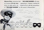 "THE LONE RANGER" 1956 MOVIE PROMOTIONAL BOOKLET.