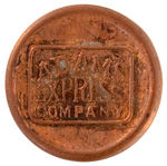 FOUR ITEMS FOR ADAMS AND RAILWAY EXPRESS COMPANIES.