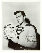 “SUPERMAN” KIRK ALYN SIGNED PHOTO.
