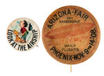 PAIR OF AIRSHIP EARLY BUTTONS.
