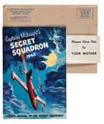"CAPTAIN MIDNIGHT SECRET SQUADRON 1946" COMPLETE KIT WITH DECODER.
