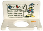 DONALD DUCK CERAMIC TOOTHBRUSH HOLDER BY SHAW.