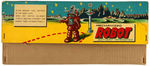 "MECHANIZED ROBOT" BOXED BATTERY-OPERATED TOY.