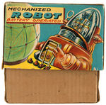 "MECHANIZED ROBOT" BOXED BATTERY-OPERATED TOY.