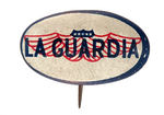 "LA GUARDIA" 1930s NEW YORK CITY MAYOR BUTTON FROM CPB.