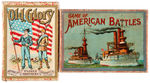 "OLD GLORY/GAME OF AMERICAN BATTLES" BOXED GAME PAIR.