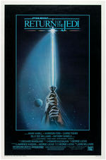 "STAR WARS: RETURN OF THE JEDI" ONE-SHEET MOVIE POSTER.