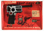 “AGENT ZERO M SNAP-SHOT CAP-FIRING CAMERA GUN.