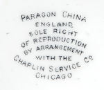 CHARLIE CHAPLIN PARAGON CHINA MUG.