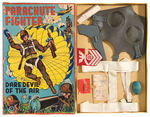 “PARACHUTE FIGHTER - DAREDEVIL OF THE AIR” BOXED OUTFIT SET.