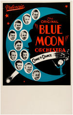 VALENCIA BALLROOM "BLUE MOON ORCHESTRA" CONCERT POSTER.